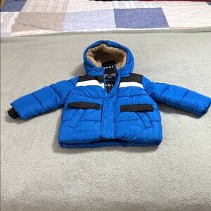 DKNY Blue Puffer Jacket for Kids
